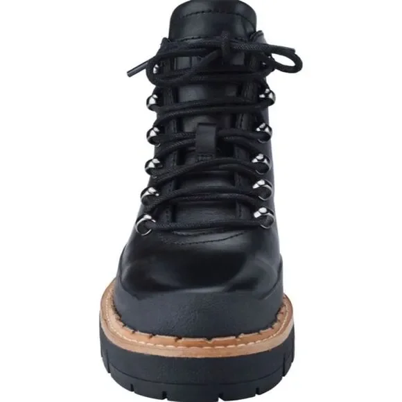 Marc Fisher lace up leather boots - size 6.5 - Picture 2 of 7